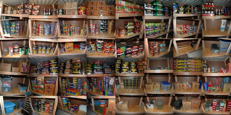 shelves all